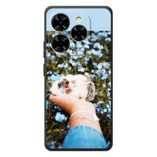 Чохли з зображенням різних тварин на Blackview Shark 9 (Їжачок в руці)