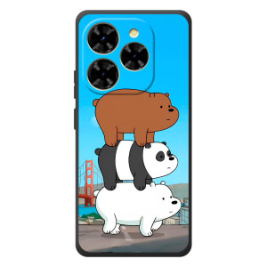 Чехлы с Пандами на Blackview Shark 9 – Друзья
