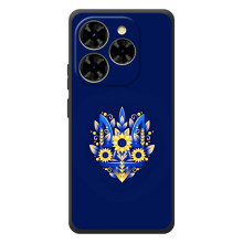 Чехлы для Blackview Shark 9  Укр. Символика (AlphaPrint) (Цветочный Герб)