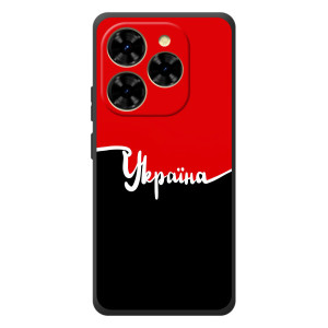 Чехлы УПА (Красно-Чёрный) на Blackview Shark 9 – Украина УПА