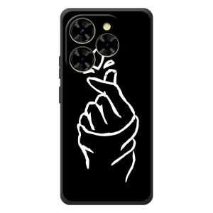 Чохол (Знак сердечка) для Blackview Shark 9 – Сердечко на чорному