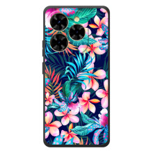 Чехол для Блэ́квью Шак 9 - с принтом (Дизайнерские) (AlphaPrint) (Красочные цветы)