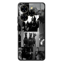 Чехол ДОБЕРМАН для Blackview Shark 9 (Коллаж Доберман)
