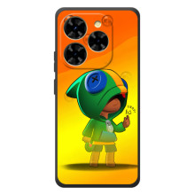 Чохол Бравл Старс для Blackview Shark 9 (LEON в кофті)