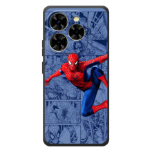 Силиконовый Чехол для Blackview Shark 9 (Человек Паук)