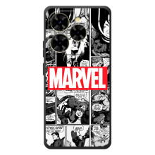 Силиконовый Чехол для Blackview Shark 9 (Комикс Марвел)