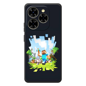 Чохол Майнкрафт на Blackview Shark 9 (AlphaPrint) Minecraft