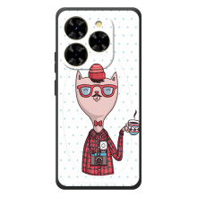 Чехол на тематику: Коты для Blackview Shark 9 (Кот аристократ)