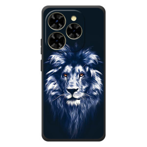 Чохол з картинкою на Blackview Shark 9 – Лев – синій