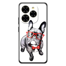 Бампер для Blackview Shark 9 с картинкой "Песики" (В очках)