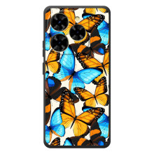 Чохол з принтом для Чорнийвид Шарк 9 - (Прикольні) (AlphaPrint) (Яскраві метелики)