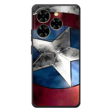 Чехол с Щитом Капитана Америки на Blackview Shark 9 – Щит Капитана Америки