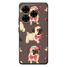 Чохол (ТПУ) Милі песики для Blackview Shark 9 – Песик Мопсікі