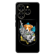 Чехол с принтом для Blackview Shark 9 – Патрон Воин
