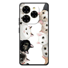 Чохол із милими котиками на Блєквйу Шерк 9 (Чорно-білі котики)