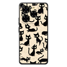 Чохол з малюнком кіт на Blackview Shark 9 (Чорні коти)