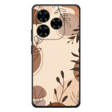 Чехол с цветочным принтом на Блэ́квью Шак 9 (Коричневые цветы)