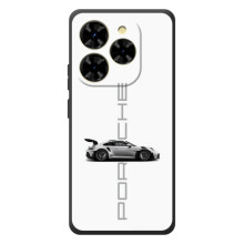 Чохол з авто Порше для Blackview Shark 9 – білий порше