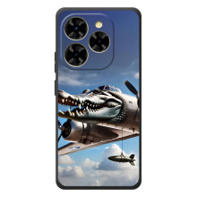 Чехол с мемом Тралалело тралала на Blackview Shark 9 (Бомбардиро крокодило)