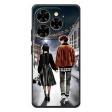 Чохол з дизайном Венздей 2 на Blackview Shark 9 (Венздей і Тайлер)