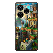 Чохол з картинками Майнкрафт для Блєквйу Шерк 9 – Місто Майнкрафт