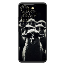 Чохол з принтом стильні тварини для Чорнийвид Шарк 9 (Овечка в окулярах)
