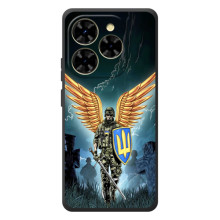 Чохол з українським воїном на Blackview Shark 9 – Крилатий воїн