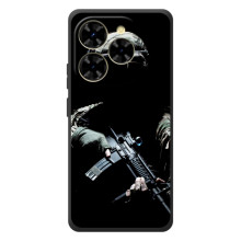 Чохол з українським воїном на Blackview Shark 9 – Український снайпер