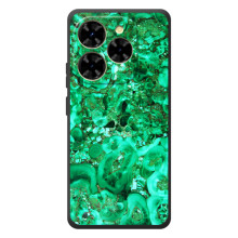 Мраморный чехол на Blackview Shark 9 (VPrint) – Салатный Мрамор
