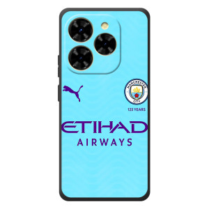 Силиконовые Чехлы принт Футбол на Blackview Shark 9 – Man City