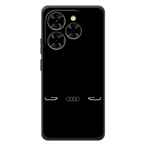 Силиконовый бампер с картинкой машины на Blackview Shark 9 – Силует Audi