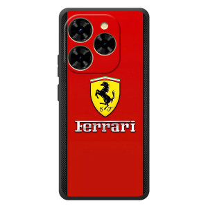 Силиконовый бампер с картинкой машины на Blackview Shark 9 – Ferrari Logo