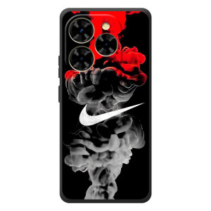 Силиконовый Чехол на Blackview Shark 9 с картинкой Nike (Nike дым)