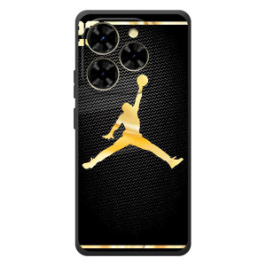 Силиконовый Чехол Nike Air Jordan на : Чёрная Змея Шарк 9 – Джордан 23