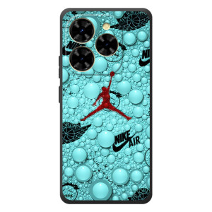 Силиконовый Чехол Nike Air Jordan на : Чёрная Змея Шарк 9 – Джордан Найк