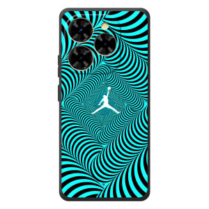 Силиконовый Чехол Nike Air Jordan на : Чёрная Змея Шарк 9 – Jordan