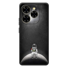 Силіконовый Чохол з принтом "Космонавти" на Blackview Shark 9 – Космонавт романтик