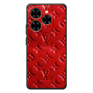 Текстурный Чехол Louis Vuitton для : Чёрная Змея Шарк 9 – Красный ЛВ