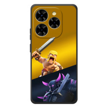 Чохол з героями Клеш Рояль для Blackview Shark 9 (Варвар проти Пекка)