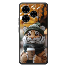 Друкований чохол 'Звірята з кавою' для Blackview Shark 9