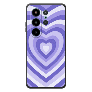 Чохли з тематикою "Маленькі Сердчеки" на Blackview Wave 10 – Серце фіолет