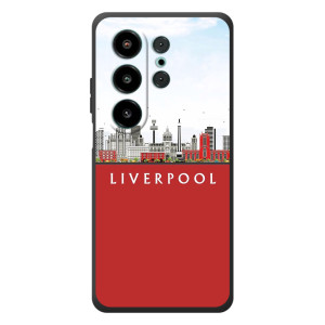 Чехол с картинкой ФК Ливерпуль на Блэквью Вейв 10 – Город Liverpool