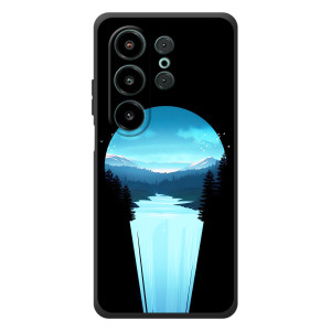 Літній Чохол на Blackview Wave 10 – Синій Водоспад
