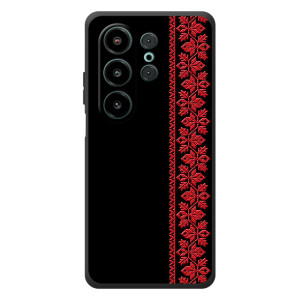 Силіконовый Чохол на Blackview Wave 10 – Червона вишиванка