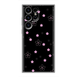 Чехол с розовым рисунком для Blackview Wave 2C