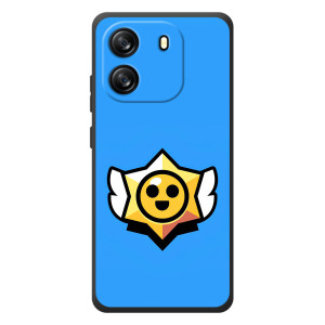 Бампер (ТПУ) з принтом Brawl Stars на Блaквiю Вейв 6С – Значок