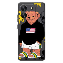 Чехлы Мишка Тедди для =Блэк Вью Вејв 6С (Teddy USA)