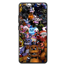 Чехлы Пять ночей с Фредди для =Блэк Вью Вејв 6С (Персонажи Фредди)