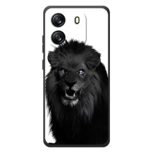 Чохли з картинкою животних Blackview Wave 6C (Чорний ЛЕВ)