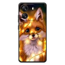 Чохли з картинкою Лисичка для Blackview Wave 6C (VPrint) (Лисичка в гірляндах)